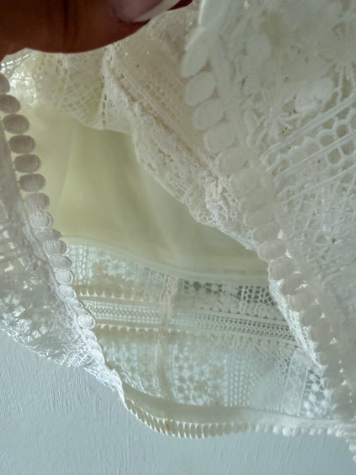 All saints skirt - size UK 8 - cream