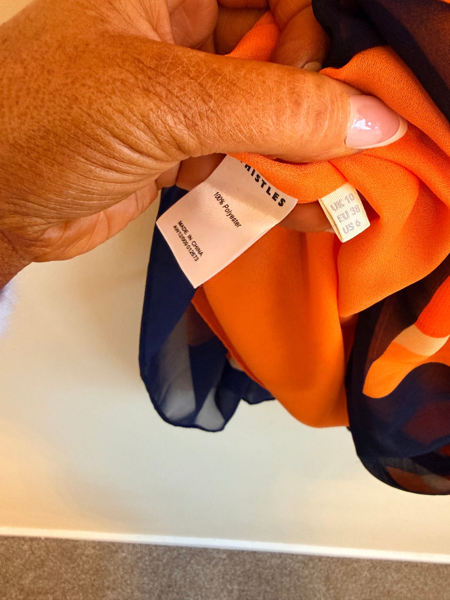 Whistles skirt - size UK 10