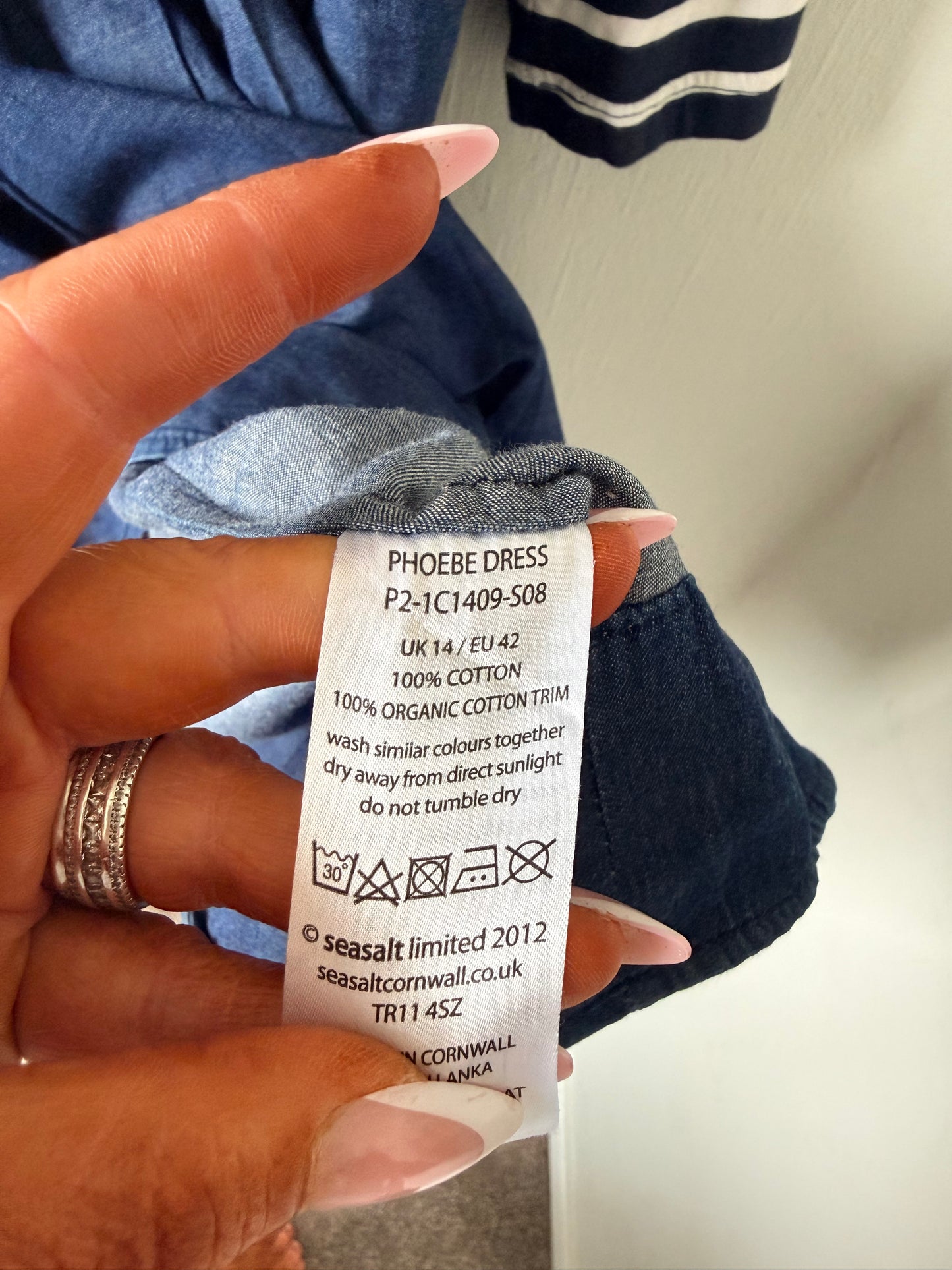 Seasalt Cornwall Phoebe dress - size 14