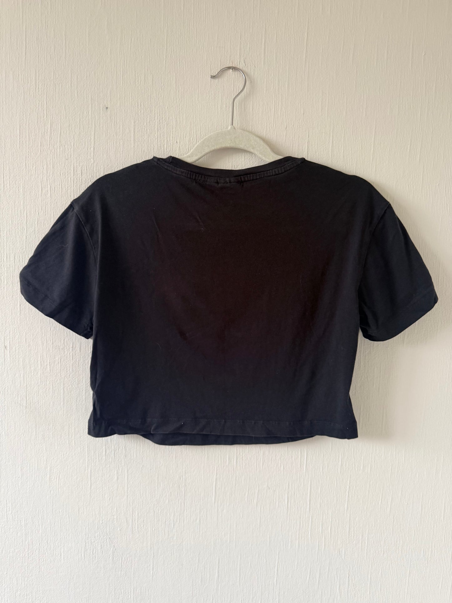 Women’s Adidas crop T-shirt - size UK 8