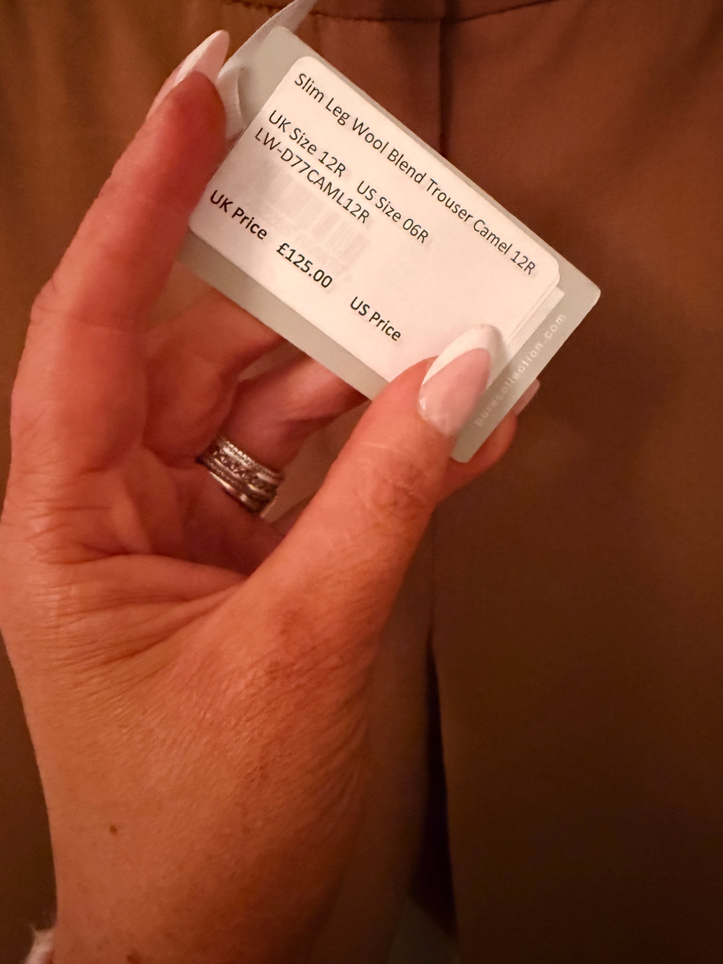 Pure collection trousers - size UK 12 - new