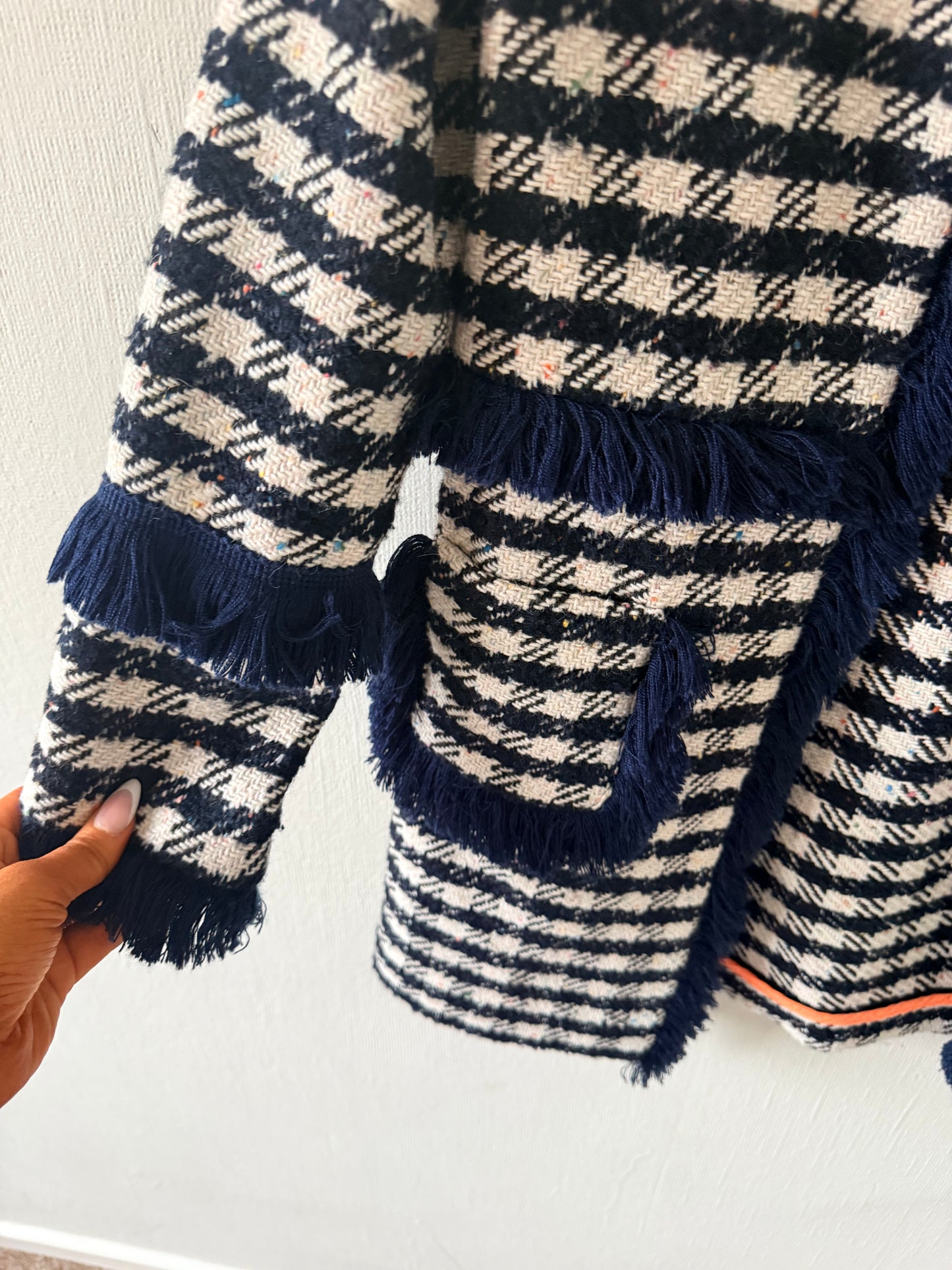 Vilagallo tweed jacket - size UK 8