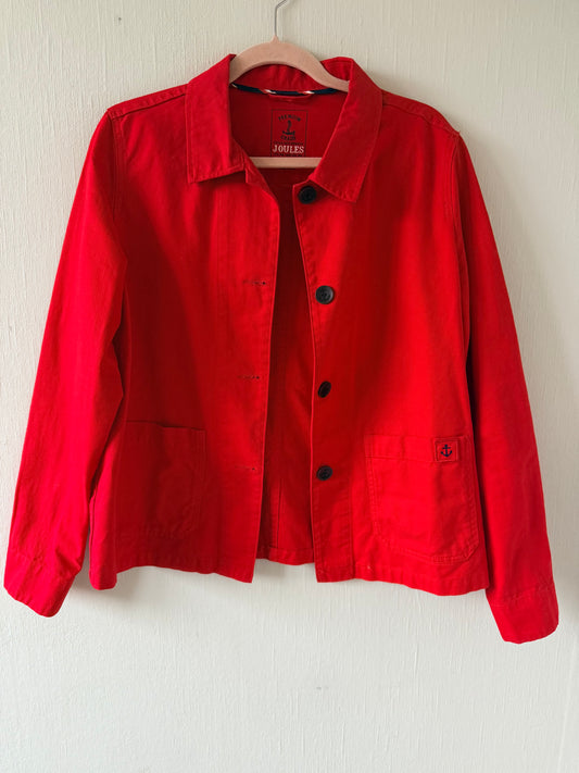 Joules cotton jacket - size UK 14