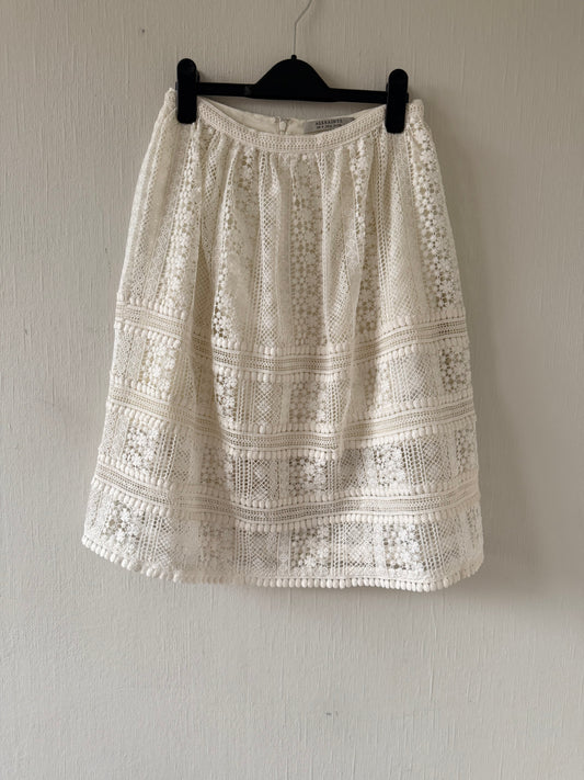 All saints skirt - size UK 8 - cream