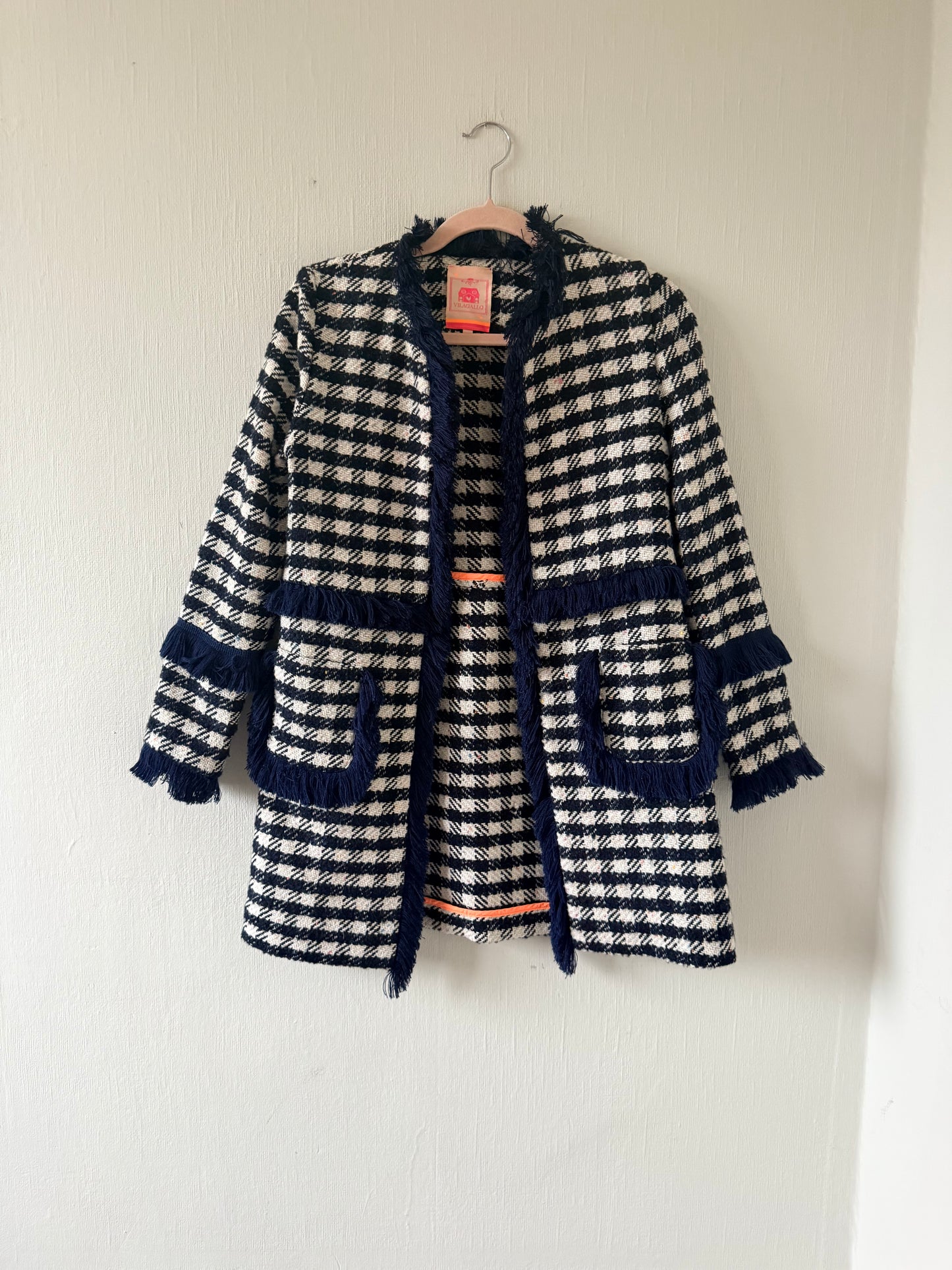 Vilagallo tweed jacket - size UK 8