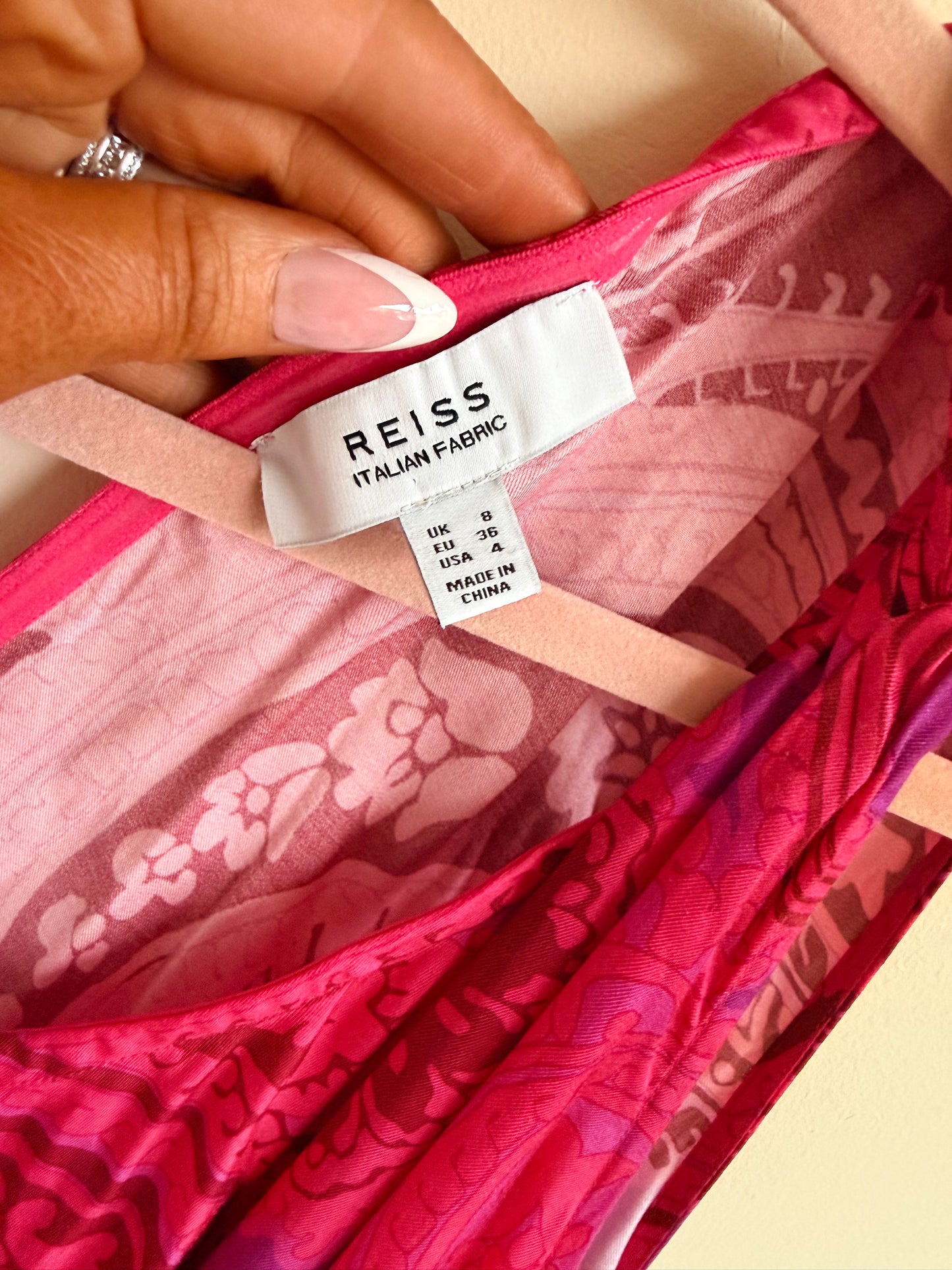 Reiss maxi dress - size UK 8