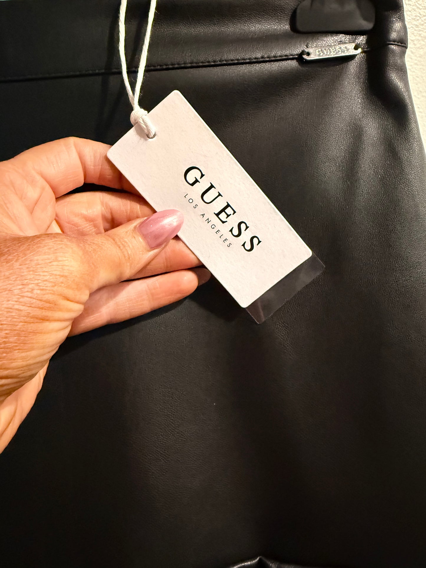 Guess pleather skirt - size 8