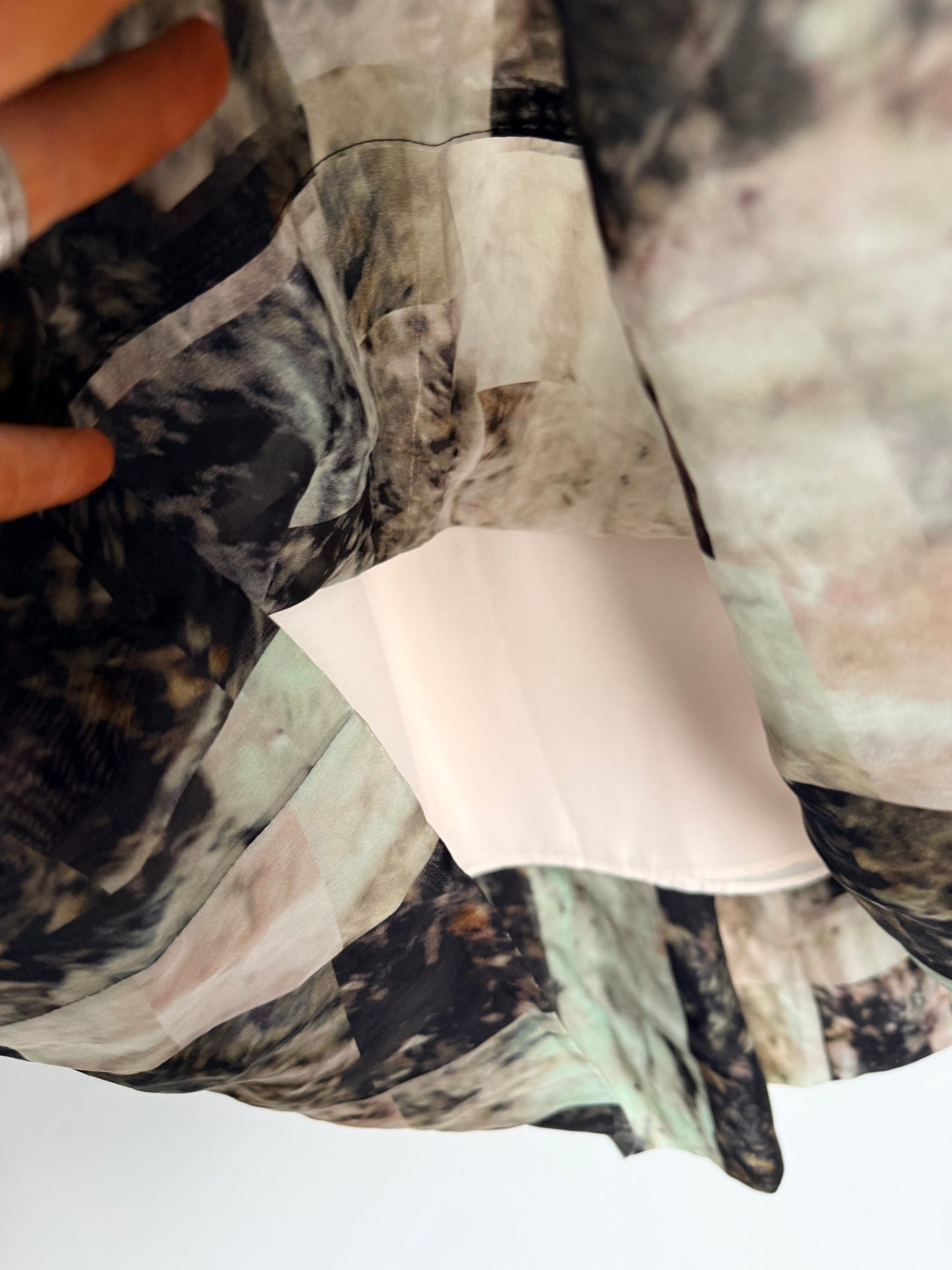 Whistles silk skirt - size UK 10