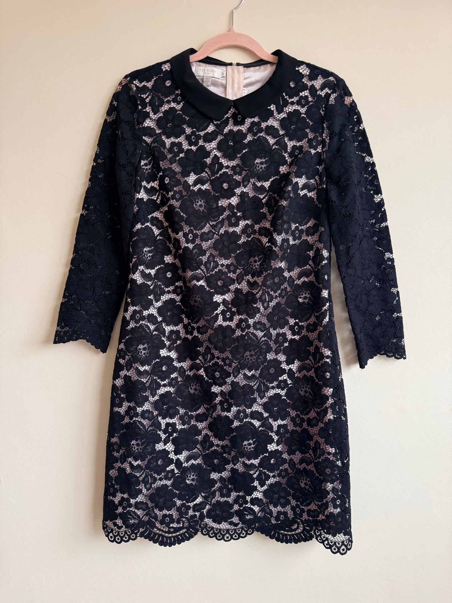 Ted baker lace dress - size UK 14