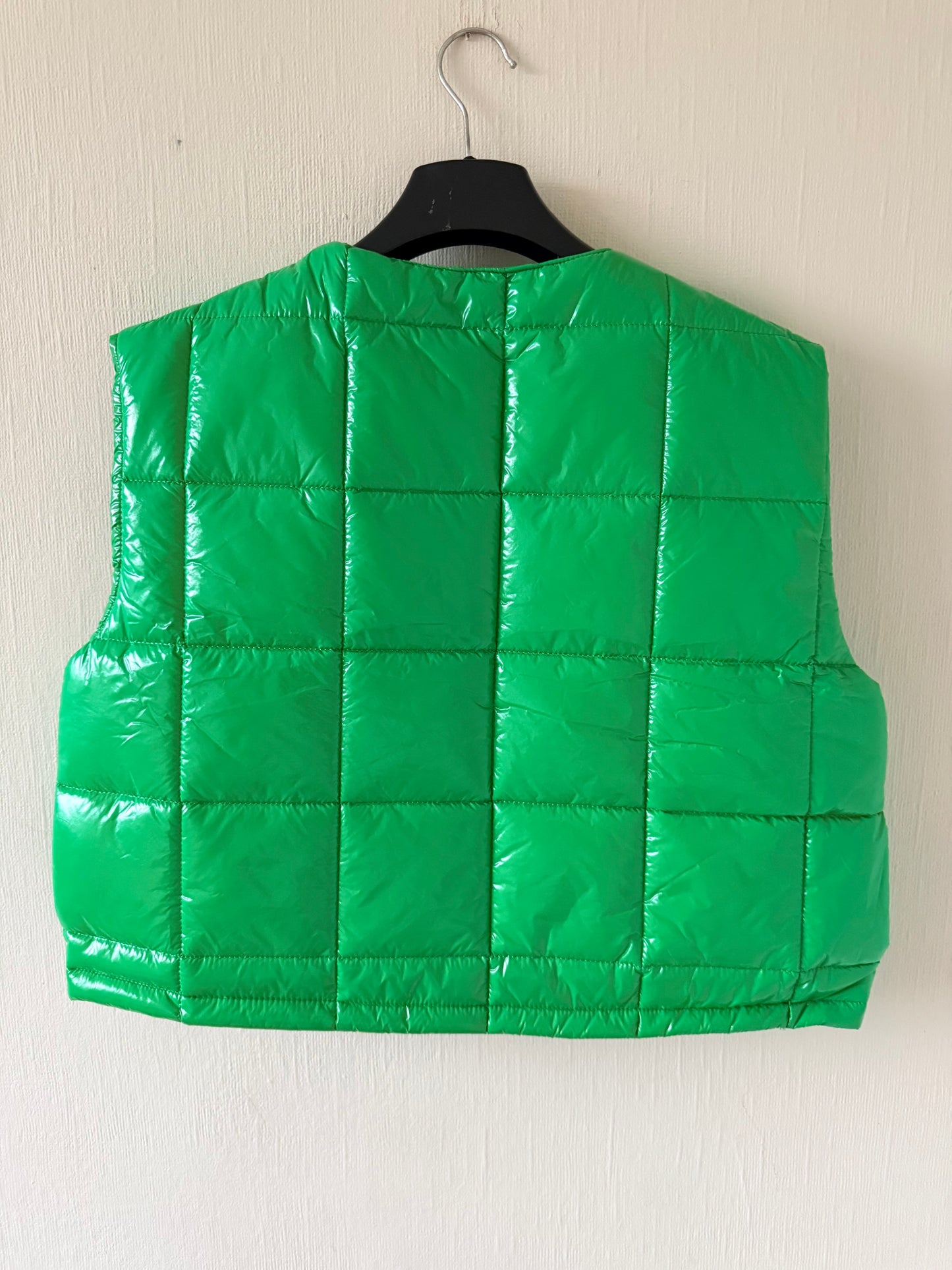 Miss guided green gilet - new - size UK 8