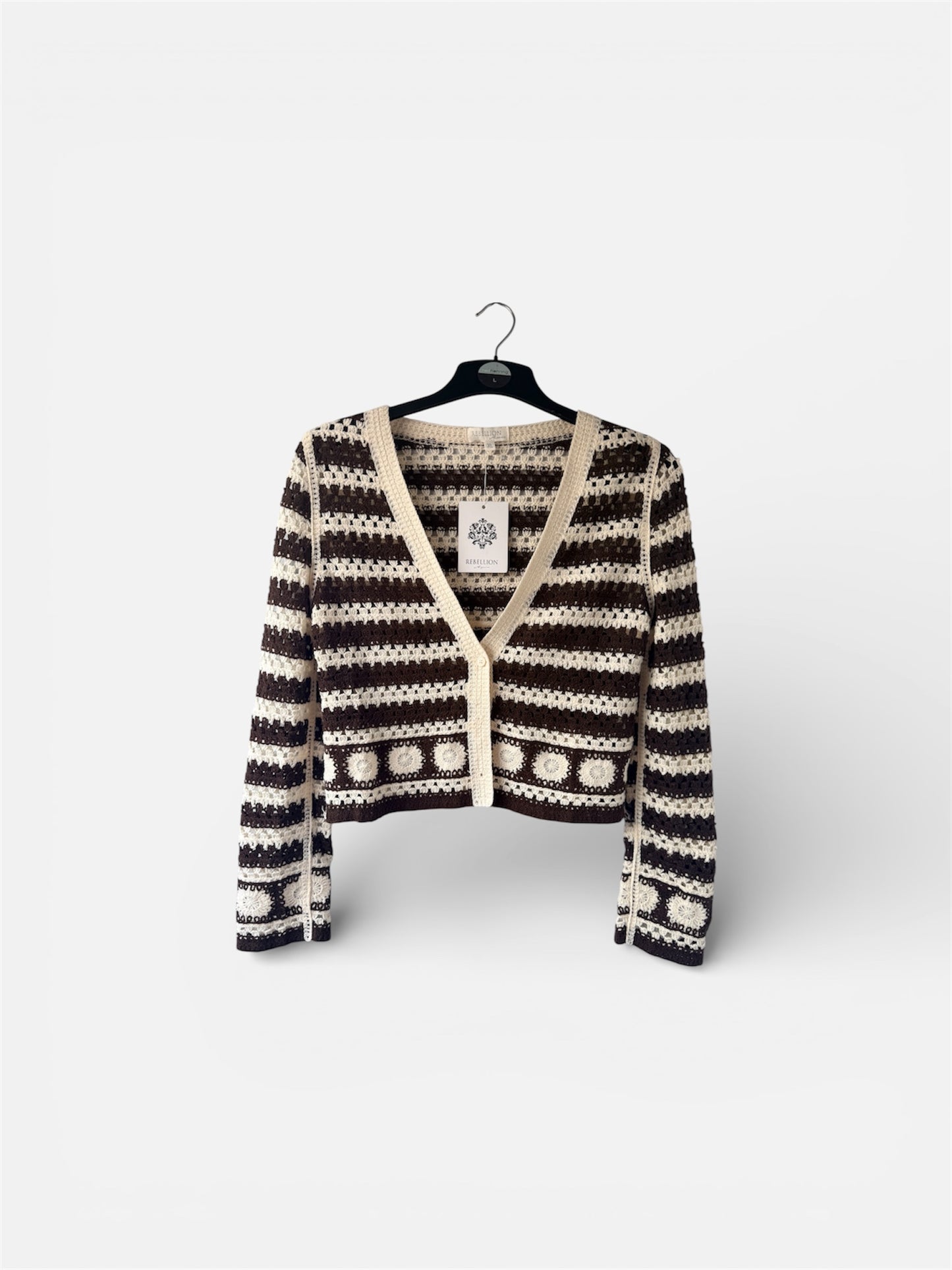 Crochet cardigan - UK size Large