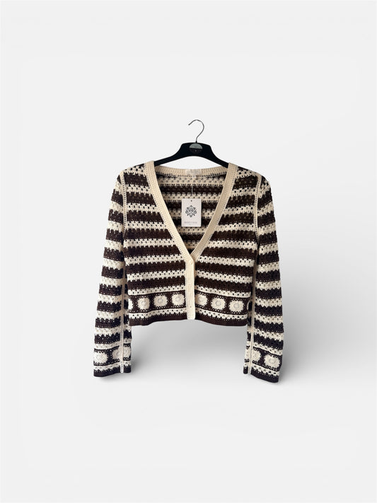 Crochet cardigan - UK size Large