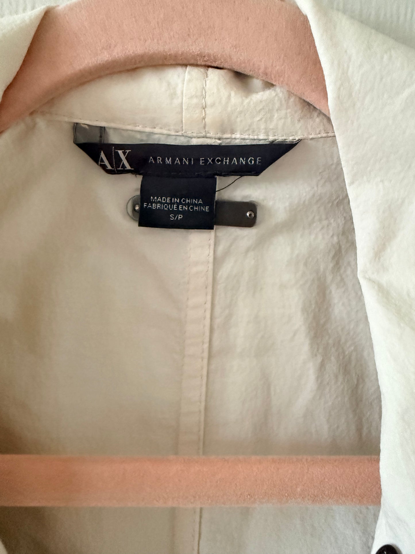 Armani exchange jacket - size UK 8-10