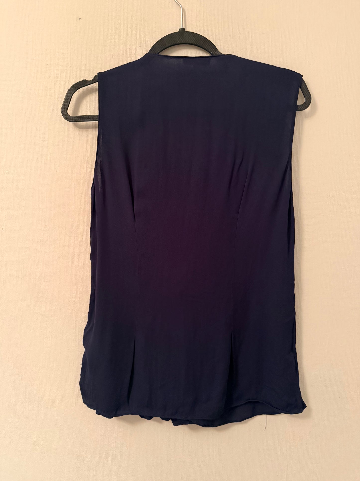 Reiss blouse - navy blue - size UK 10
