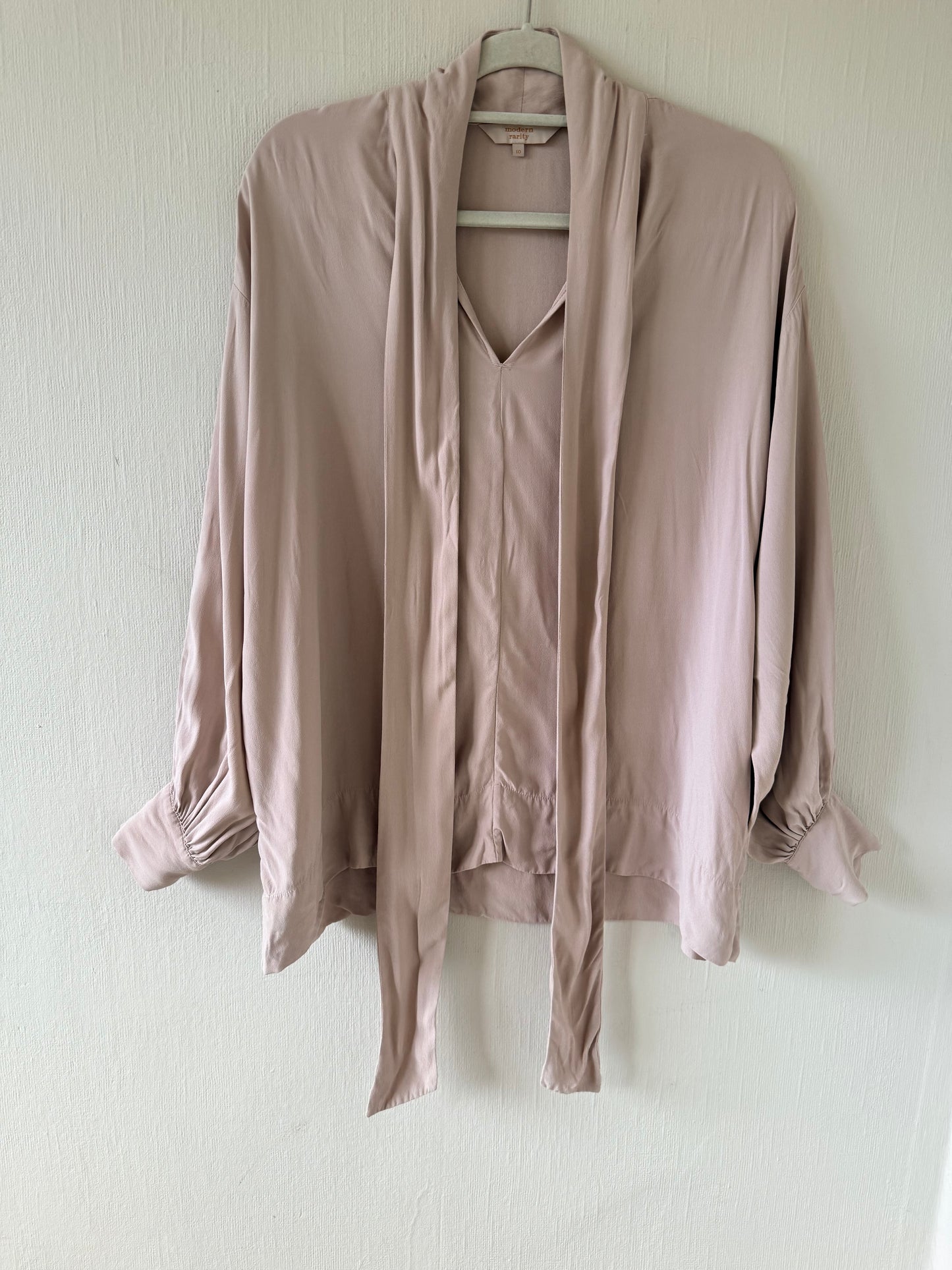 Modern Rarity beige blouse - UK size 10
