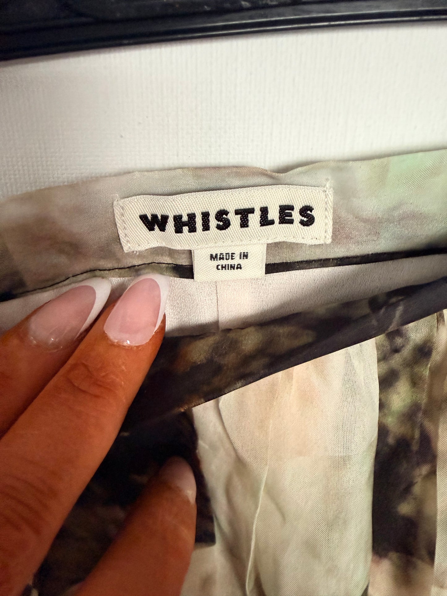 Whistles silk skirt - size UK 10