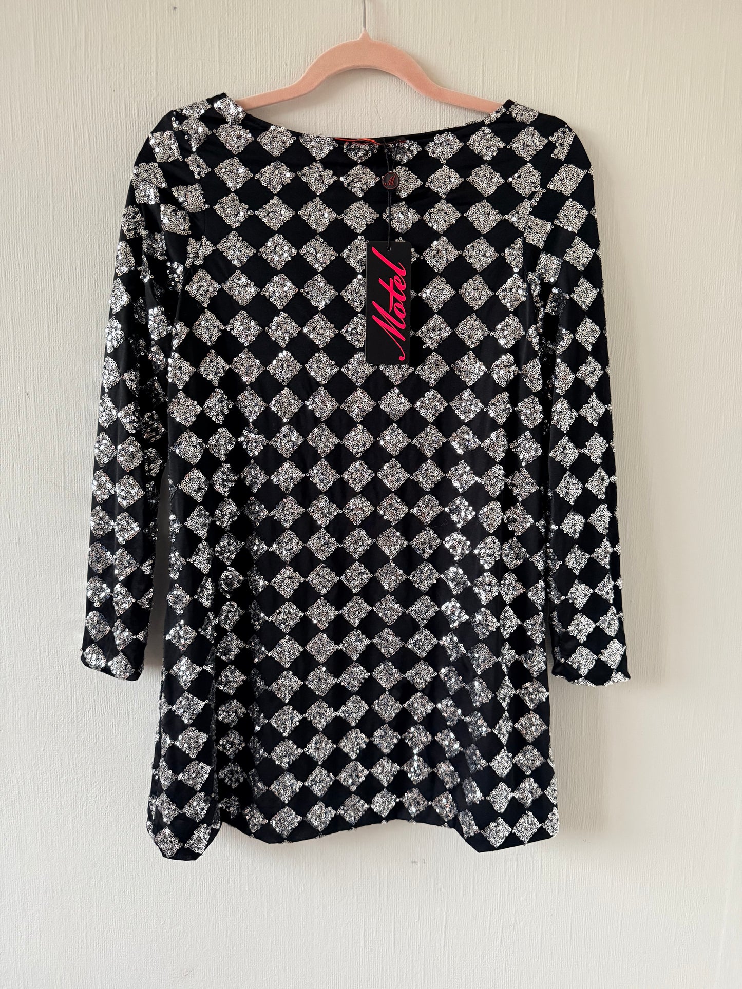 Motel glitter dress - size UK 8-10