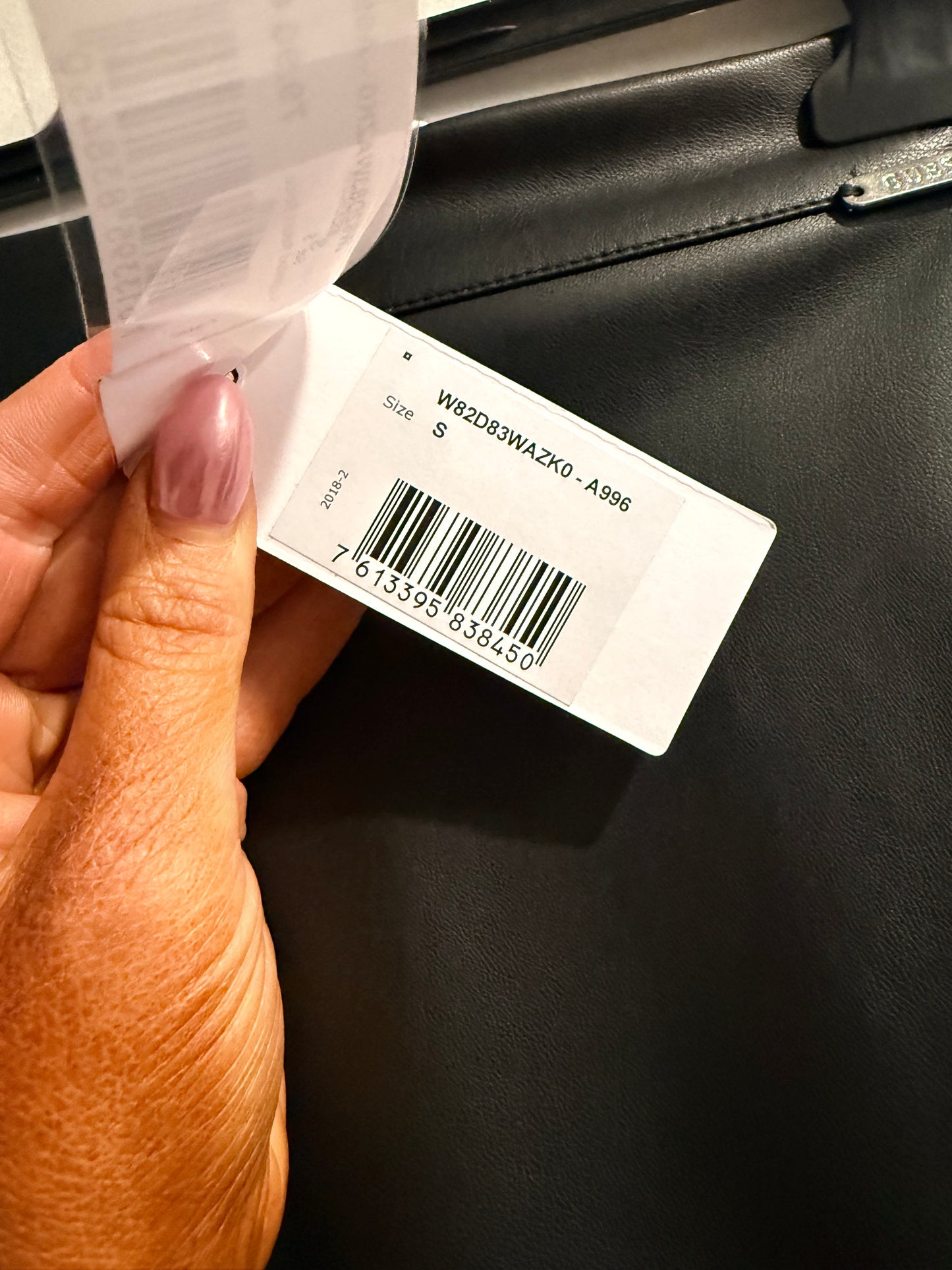 Guess pleather skirt - size 8