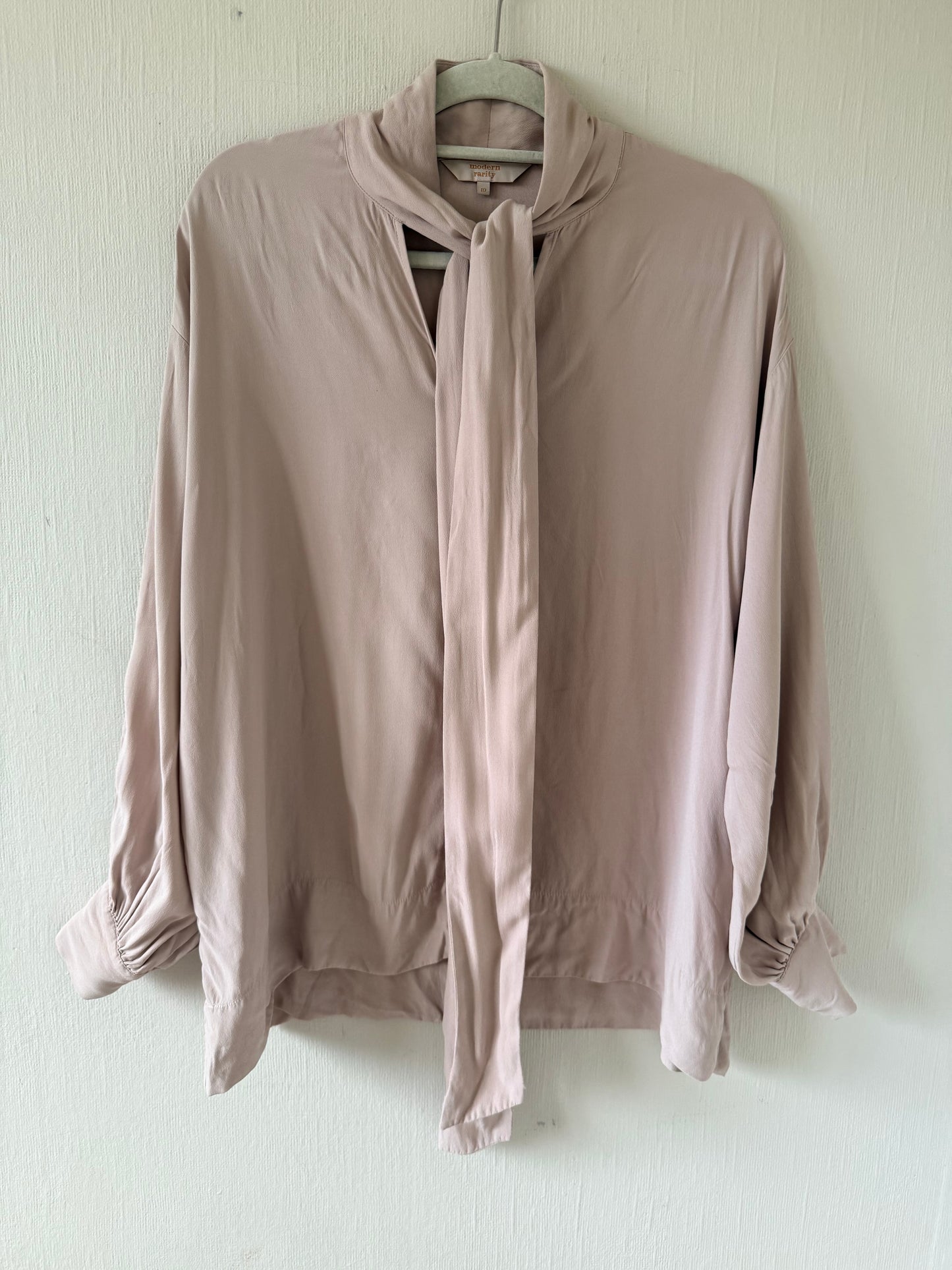 Modern Rarity beige blouse - UK size 10